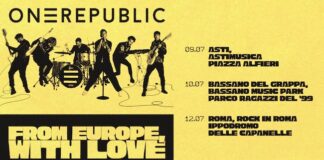 OneRepublic tornano in Italia: tre concerti estivi nel 2026 one republic tour 2026