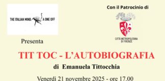 Emanuela Tittocchia debutta con il suo primo libro: “Tit Toc – l’autobiografia”. Presentazione ufficiale a Firenze