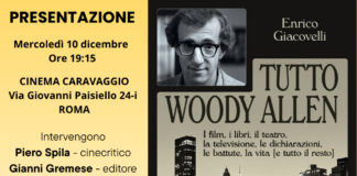 A Roma la prima presentazione del libro “Tutto Woody Allen” di Enrico Giacovelli