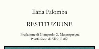 “Restituzione” di Ilaria Palomba: poesia tra dolore e rinascita Restituzione_cover