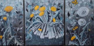 Sospese tra Art Nouveau, Surrealismo e Realismo Magico, le atmosfere poetiche di Hana Kristová canzone di primavera trittico