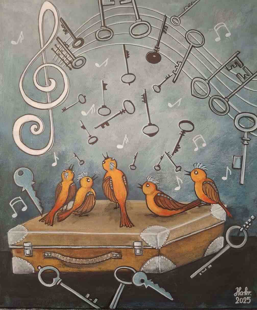 chiavi giraffa o tulipano