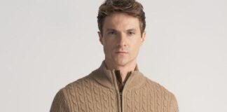 Maglie a treccia Gutteridge FW 25–26: eleganza e calore gutteridge fw 25-26