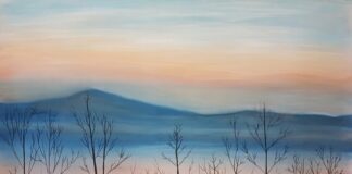 La sofficità del pastello si mescola con la magia della natura nel Simbolismo di Claudia De Benedittis serenità velata