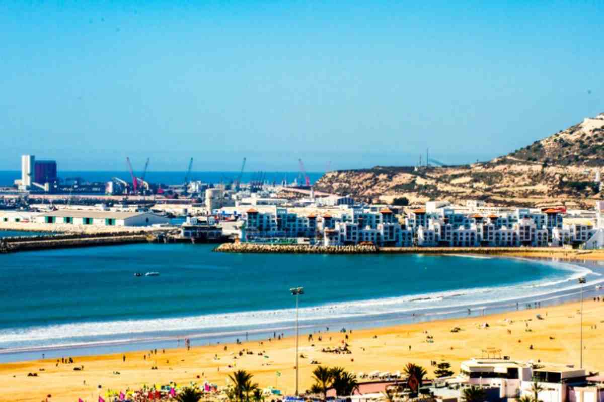 Agadir, Marocco, febbraio