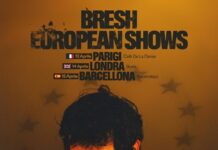 Bresh annuncia le date europee 2026 e il ritorno a Genova con Mare Nostrum Bresh_Europeanshows