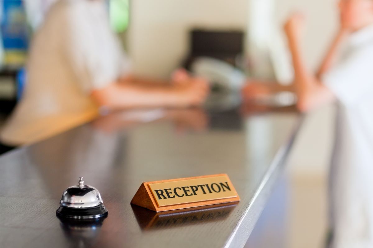 Reception hotel