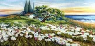 La melodia poetica degli acquerelli di Emanuela Grassi, in equilibrio tra osservazione e interiorizzazione a casa