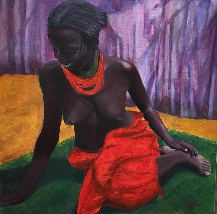 girl from the desanech tribe ethiophia