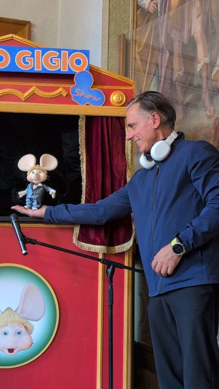 maurizio colombi topo gigio regista