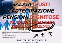 “Salari giusti, partecipazione, pensioni dignitose, una sfida sindacale e politica urgente”: convegno a Roma