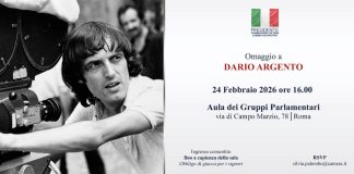 “Omaggio a Dario Argento”, convegno alla Camera dei Deputati
