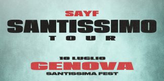 Sayf annuncia il “Santissimo Tour” con due eventi