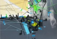 L’Astrazione Geografica di Philippe Halaburda, per sottolineare l’interconnessione dell’essere umano asheen kumarii