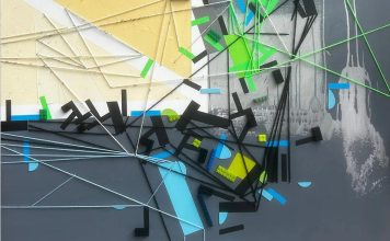 L’Astrazione Geografica di Philippe Halaburda, per sottolineare l’interconnessione dell’essere umano asheen kumarii