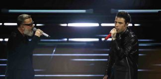 Sanremo 2026: Fedez, Masini e Hauser rileggono “Meravigliosa Creatura” in una performance crossover di grande impatto fedez masini cover