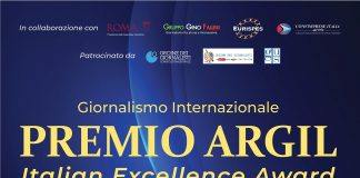 In Campidoglio la IX edizione del “Premio Giornalistico Internazionale ARGIL – Italian Excellence Award”