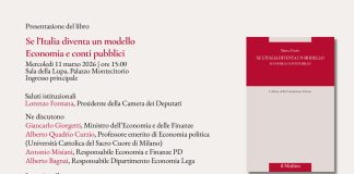 “Se l’Italia diventa un modello – Economia e conti pubblici”, presentazione del libro a Montecitorio