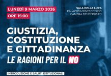 “Giustizia, Costituzione e Cittadinanza – Le ragioni per il No”: convegno a Montecitorio