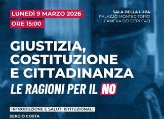 “Giustizia, Costituzione e Cittadinanza – Le ragioni per il No”: convegno a Montecitorio