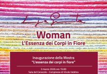 “Woman – L’Essenza dei Corpi in Fiore”, inaugurazione della mostra a Roma