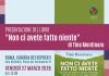 Libri: “Non ci avete fatto niente”, presentazione a Roma