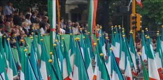 Gli Alpini celebrano la Giornata dell’Unità nazionale, della Costituzione, dell’Inno e della Bandiera alpini bandiera italia
