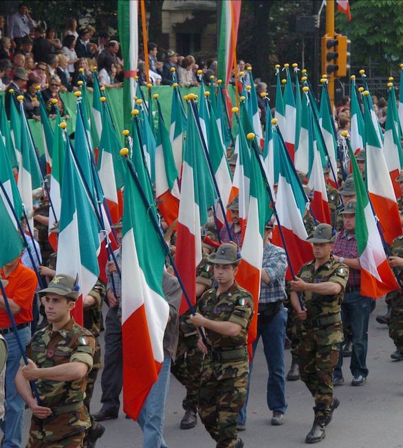 alpini bandiera italia