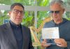 Conferito ad Andrea Bocelli il Premio Margherita Hack