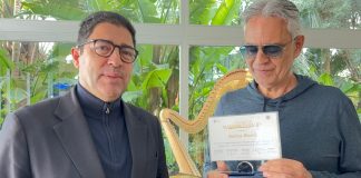 Conferito ad Andrea Bocelli il Premio Margherita Hack