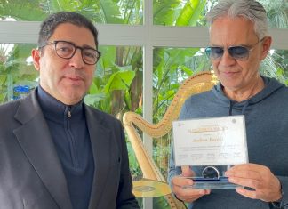 Conferito ad Andrea Bocelli il Premio Margherita Hack