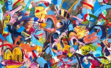 L’Astrattismo Pop di David Moses, quando il mondo dei fumetti Disney viene sovrastato dal caos dell’indefinito 37wc