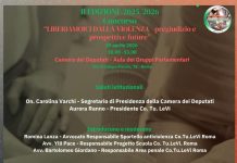 “Liberiamoci dalla violenza – pregiudizio e prospettive future”, convegno alla Camera il 29 aprile