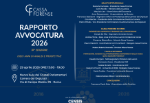 Presentazione del “Rapporto Avvocatura 2026 – Dieci anni di analisi e prospettive”
