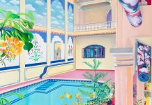 La luminosità del silenzio nelle tele vacanziere ed estive del Realismo Americano di Marion Charlet a wedding banquet