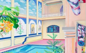 La luminosità del silenzio nelle tele vacanziere ed estive del Realismo Americano di Marion Charlet a wedding banquet