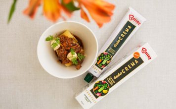 Rigatoni con ragù di noci e Dadocrema Vegetale rigatoni ragù noci