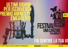 In scadenza il bando del Premio Amnesty per emergenti