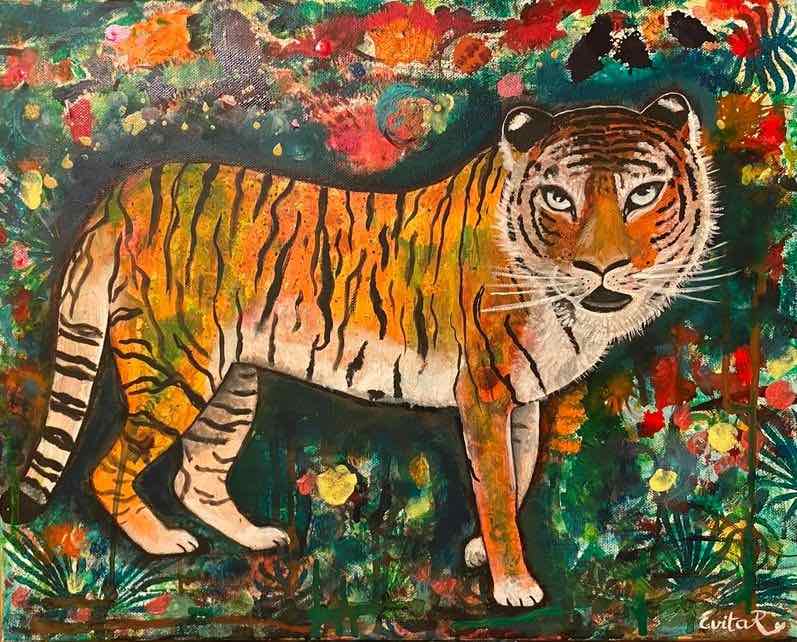 Tygr50x40 cmAkryl na plátněCena: 5 100 Kč