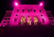 Giornata contro il bodyshaming, il Cnel si illumina di fucsia