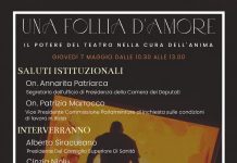 “Una follia d’amore. Il potere del teatro nella cura dell’anima”, convegno alla Camera