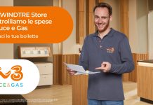 Con WindTre Luce e Gas analisi delle spese e condizioni bloccate per 2 anni