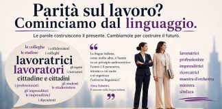 Parità sul lavoro? Cominciamo dal linguaggio inclusivo festa del lavoro