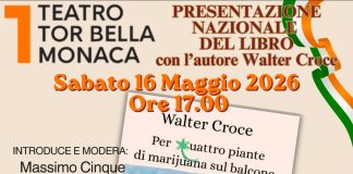In scena a Roma «Per quattro piante di marijuana sul balcone. Un racconto televisivo» di Walter Croce