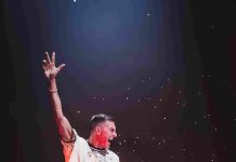 Antonio Marras firma due look di Gabry Ponte per il live di San Siro gabry ponte san siro