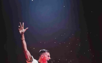Antonio Marras firma due look di Gabry Ponte per il live di San Siro gabry ponte san siro