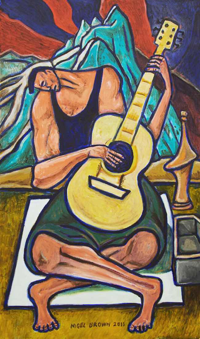 guitarist's mountain