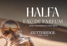 A Pitti Uomo 110 Gutteridge svela Halfa: la nuova fragranza halfa gutteridge