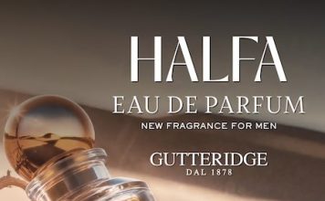 A Pitti Uomo 110 Gutteridge svela Halfa: la nuova fragranza halfa gutteridge