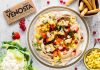 Un twist creativo per stupire a tavola: hummus di cavolfiore con mele caramellate hummus di cavolfiore